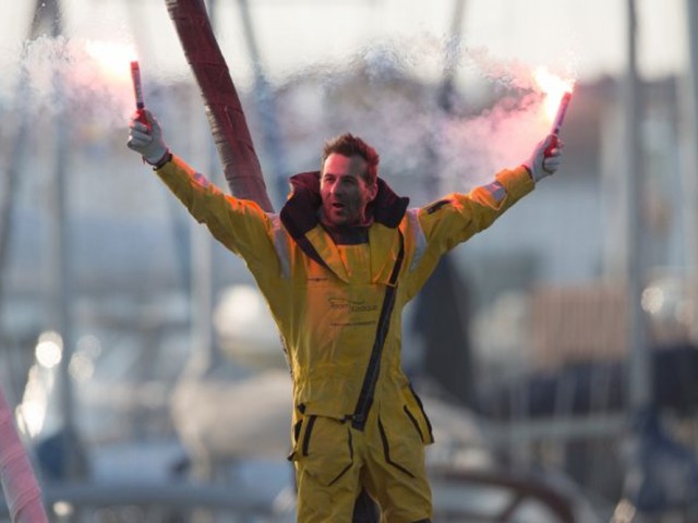 Alessandro Di Benedetto, Team Plastique, onzième du Vendée Globe 2012-2013